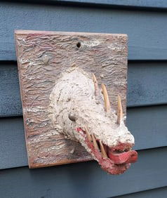 Wild Dog Of Desert Road Maine carnival museum freak show
