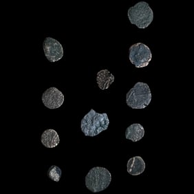 Antique Ancient Roman coins