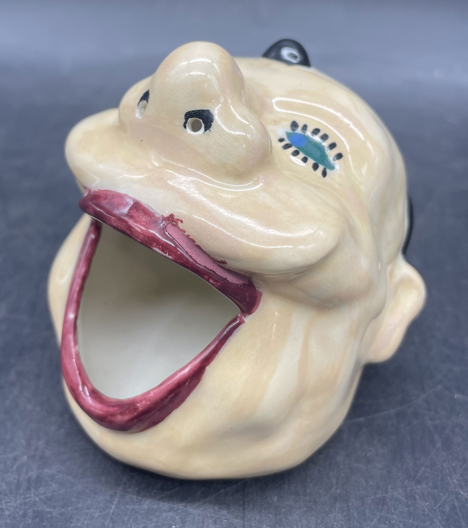 Vintage Old Man Smoker Ashtray (1 of 8)