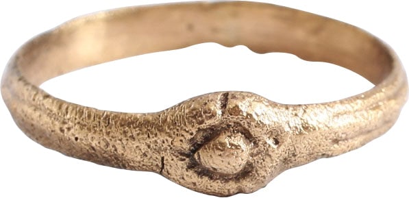 ROMAN PROSTITUTE'S RING, C.100-300 AD, SIZE 5 (1 of 5)