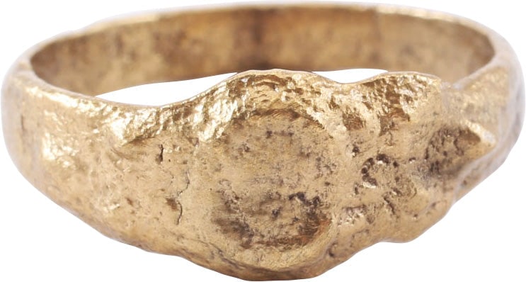 ENGLISH WEDDING RING SIZE 8 1/2 (1 of 5)