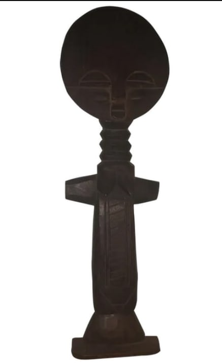 Original Vintage Hand Carved African statue (1 of 1)