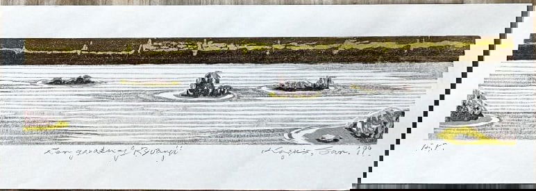 Kazuhiko Sanmonj ( B- 1945): Zen Garden Of Ryoanji (1 of 1)