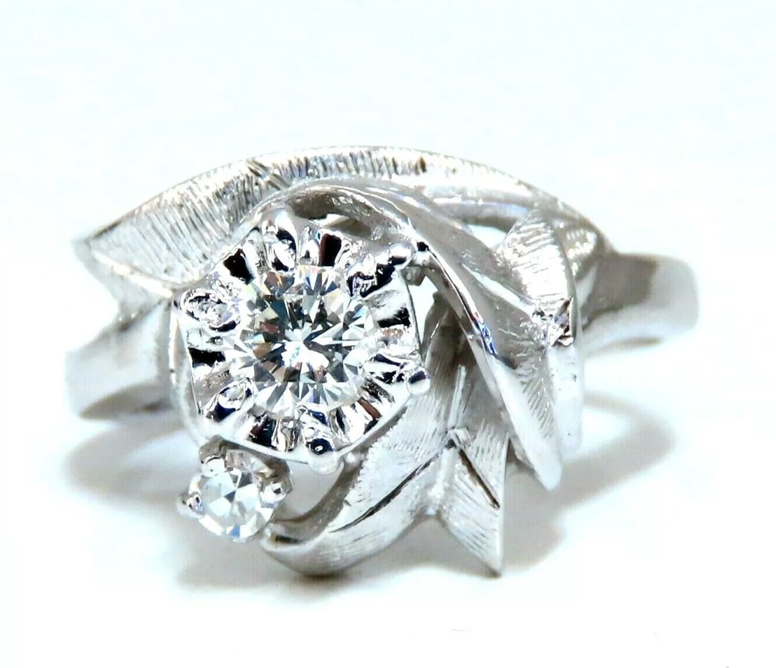 .20ct Vintage Revival Natural Diamonds Ring 14 Karat (1 of 5)