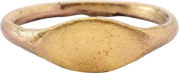 ROMAN SIGNET RING 3TH-6TH C.AD, SIZE 1 1/2 (1 of 5)