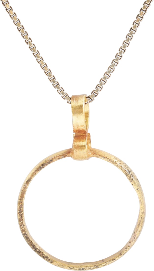 VIKING BEARD RING NECKLACE, 9TH-11TH CENTURY (1 of 4)