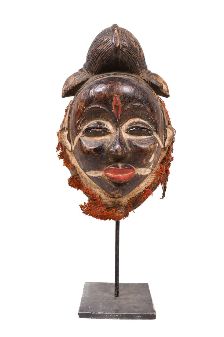 Initiation mask – Wood – Punu – Gabon (1 of 8)