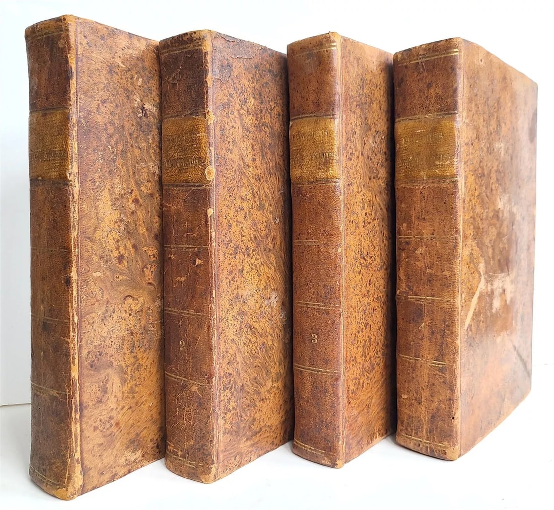 1805 HISTORY of BRITISH COLONIES in WEST INDIES BRYAN EDWARDS 4 VOLS AMERICANA (1 of 10)