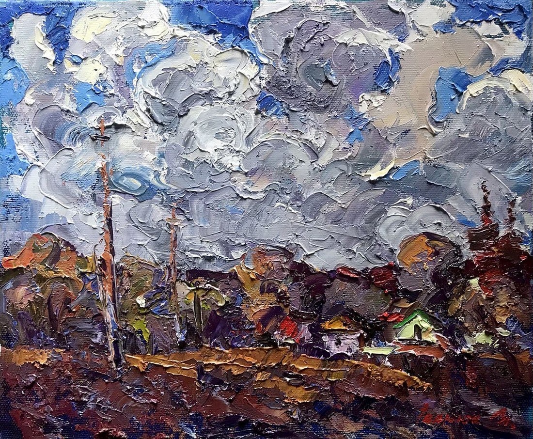 Oil painting March Kalenyuk Alex (1 of 4)