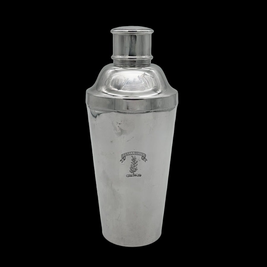 Mid 20th Century Sterling Silver Cocktail Shaker London 1962 Carrington & Co (1 of 6)
