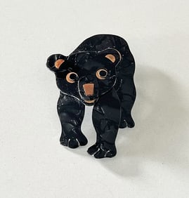 Lea Stein Tom the Bear Brooch