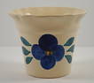 Purinton Slip Ware Pottery Pansy Vase Planter