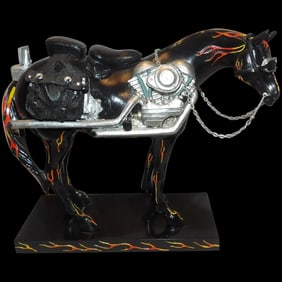 Trail of Painted Ponies #1450 Motorcycle Mustang