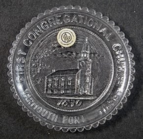 Church of Christ Yarmouth Port, MA. Cup Plate
