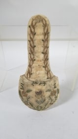 Textile pincushion,  mid-:Atlantic c. 1800