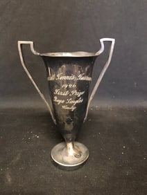 1926 6 5/8” Megansett Assoc Tennis Loving Cup Falmouth Ma