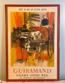 1959 Guiramand Gallerie Poster 30 x 21