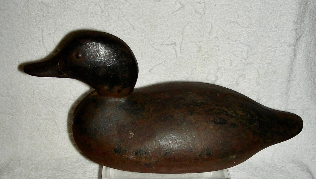 Iron Sink Box Duck Decoy c.1900 (1 of 7)