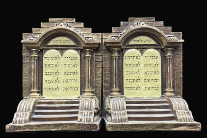 10 COMMANDMENTS BOOKENDS