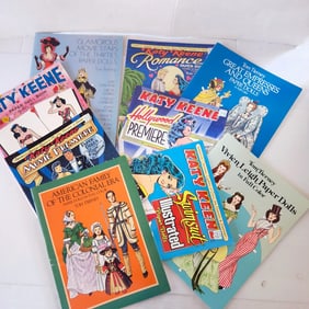 Large lot of Paper Doll Books by Katy Keene and Tom Tierney
