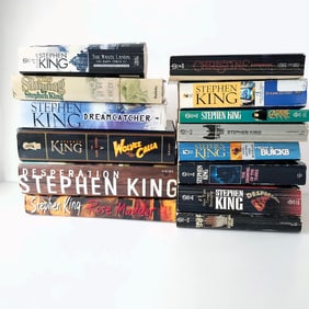 Lot of Stephen King Books Hardcover & Paperback