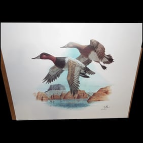 Vintage Don Balke Prints of Ducks 1994 & 1998 Fleetwood Cheyenne Wyoming U.S.A. 38507 & 38247