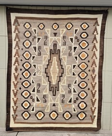 Large Navajo woven Crystal rug