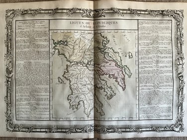 Ancient Greece’s Republics That Formed the Achaean League (280-146 BCE) by Claude Buy de