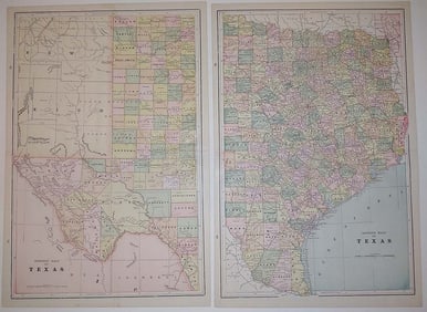 Eastern Half of Texas | Western Half of Texas