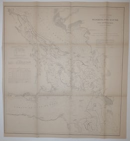 Washington Sound and Approaches, Washington Territory.