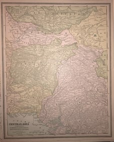 Central Asia 1886
