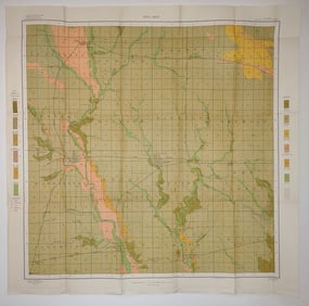 Soil Map Iowa Story County sheet