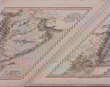 1808 Cary Map of Arabian Peninsula -- Arabia