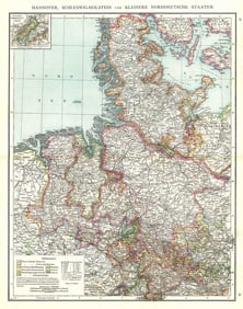 Hannover, Schleswig-Holstein Und Kleinere Norddeutsche Staaten.