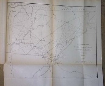 Primary Triangulation Vicinity of Atlanta Georgia ... 1872 & 73