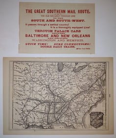 Great Southern Mail Route via Washington and Lynchburg