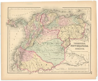 Venezuela, New Granada & Ecuador