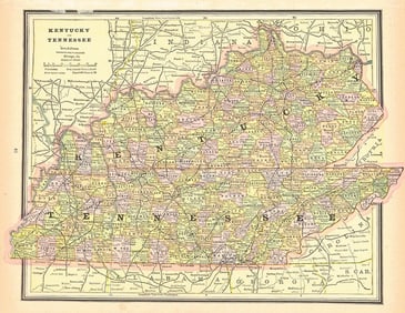 Kentucky & Tennessee.
