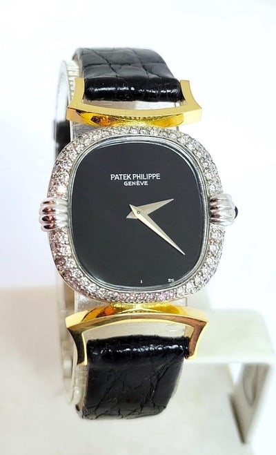 Solid 18k PATEK PHILIPPE Ladies Dress Watch w/Diamonds Ref 4331/1* EXLNT (1 of 13)