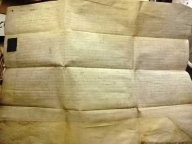 1794 Large Vellum Judgement Scotland