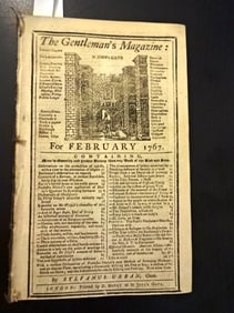 1767 Gentlemans Magazine Greenlanders Colonial News