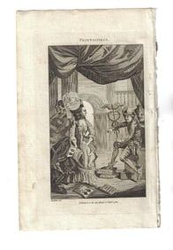 1780 Frontis Engraving From London Magazine