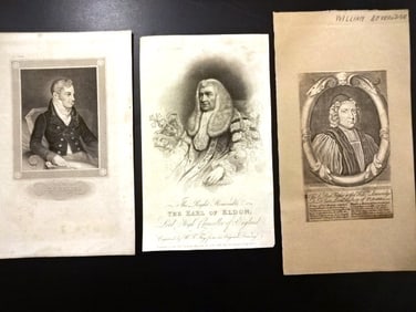18th/19th C LOT English Portraits
