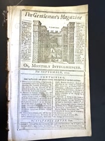 1735 Gentlemans Magazine English Politics