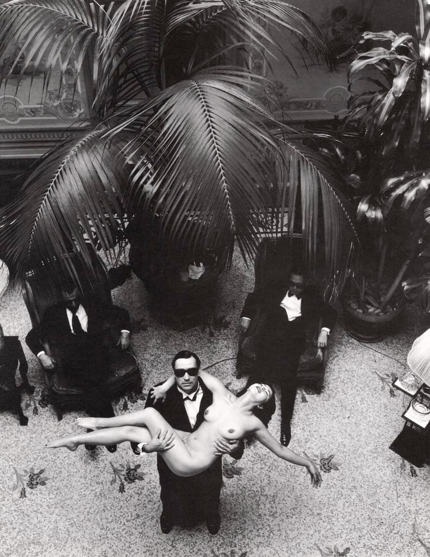 HELMUT NEWTON - Eri Ishida: Artist: HELMUT NEWTON Print Title: Eri Ishida ( Medium: Photo-lithograph Printed 1990’s in Japan Image size (inches) approx. 11.5 x 9” Helmut Newton (1920-2004) was a German-Australian pho