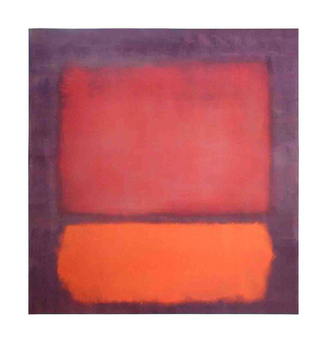 Mark Rothko - Untitled (1962) - 1998 Offset Lithograph 47" x 45" (1 of 10)