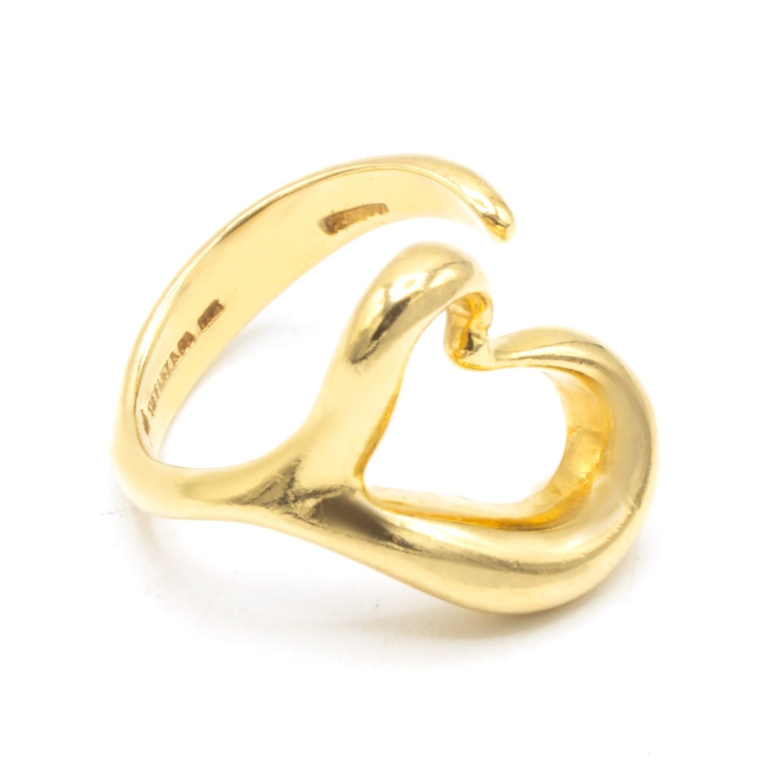 Tiffany Open Heart 18K ring SIZE 50,5 (1 of 7)