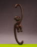 Japanese bronze sculpture-monkey