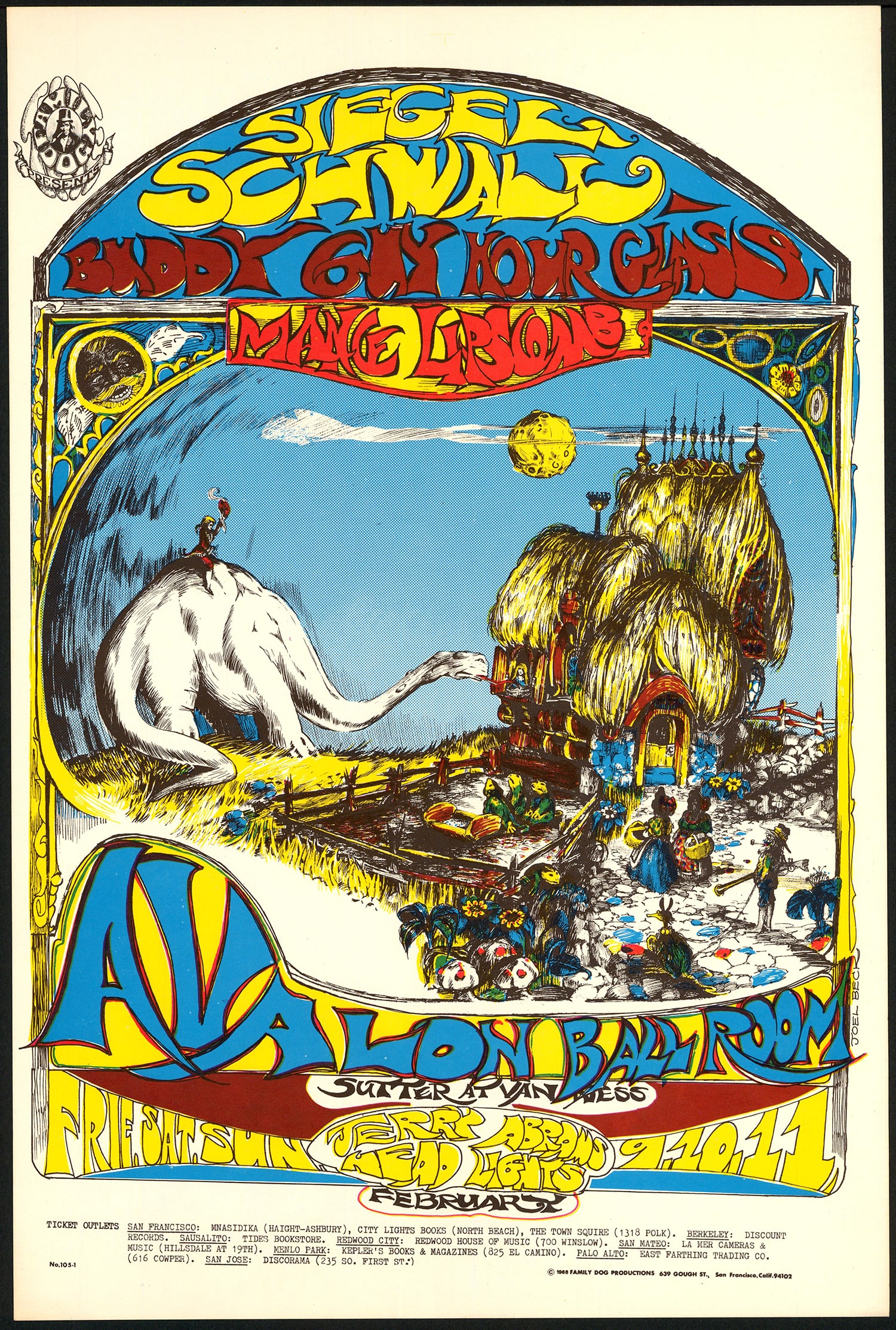 Joel Beck: Interesting Original FD-105 Poster (1 of 1)