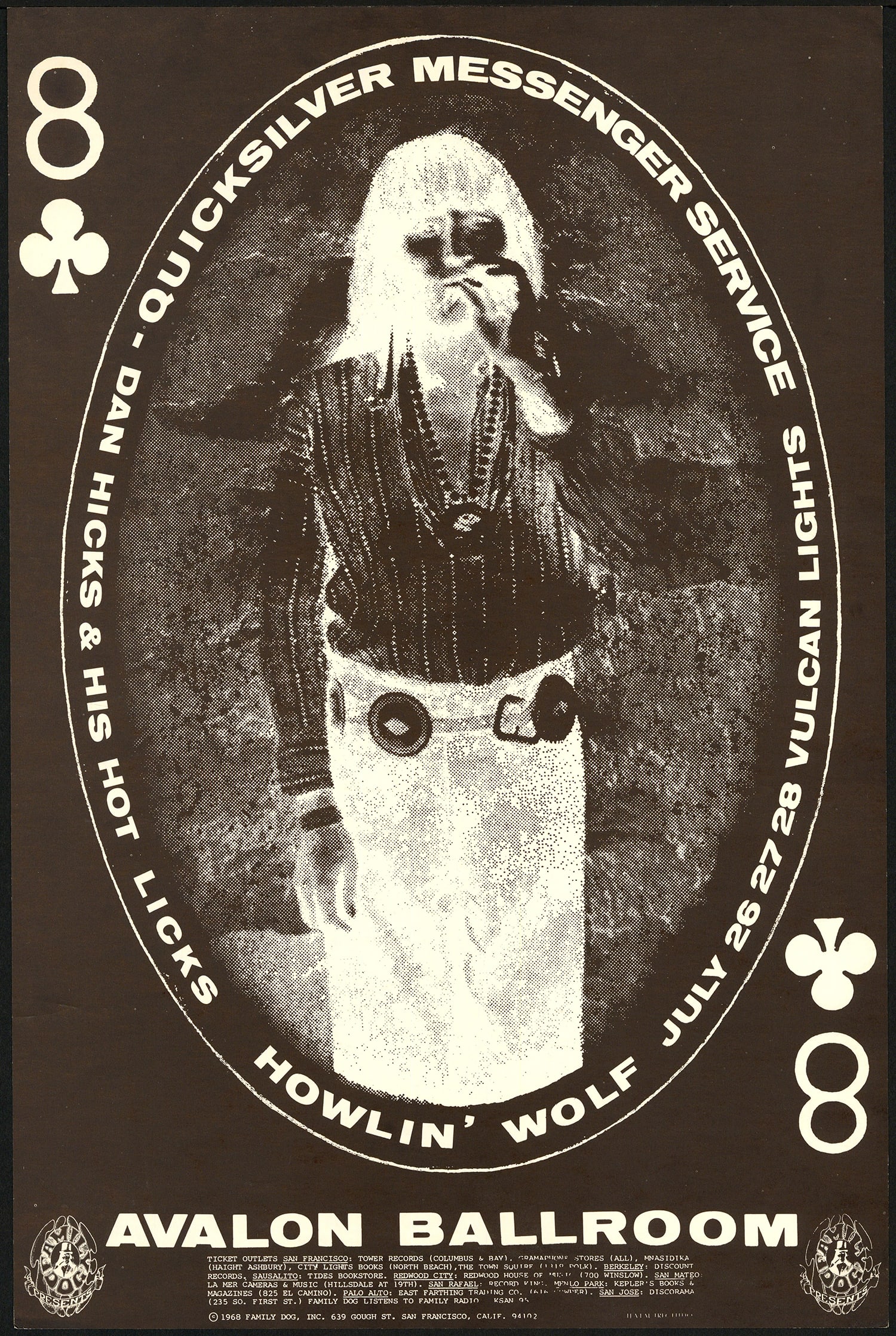 Casey Simpson: Original FD-130 Quicksilver Messenger Service Poster (1 of 1)